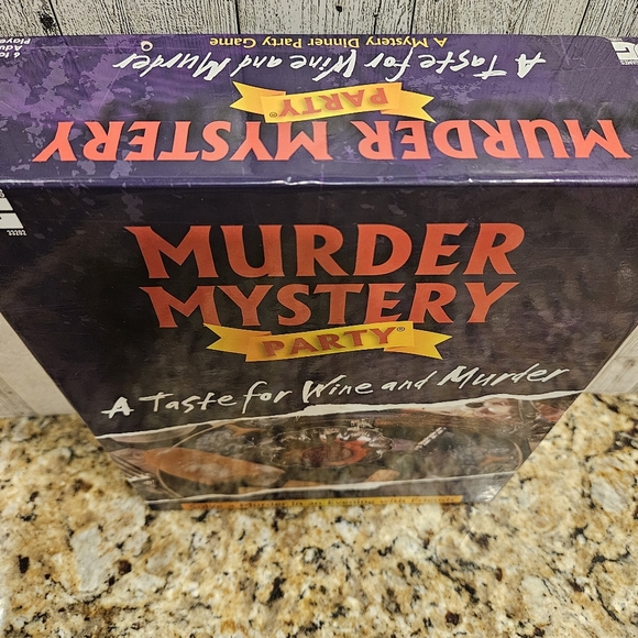 Murder Mystery Dinner Party Game A Taste for Wine and Murder Brand New Sealed - Picture 14 of 16